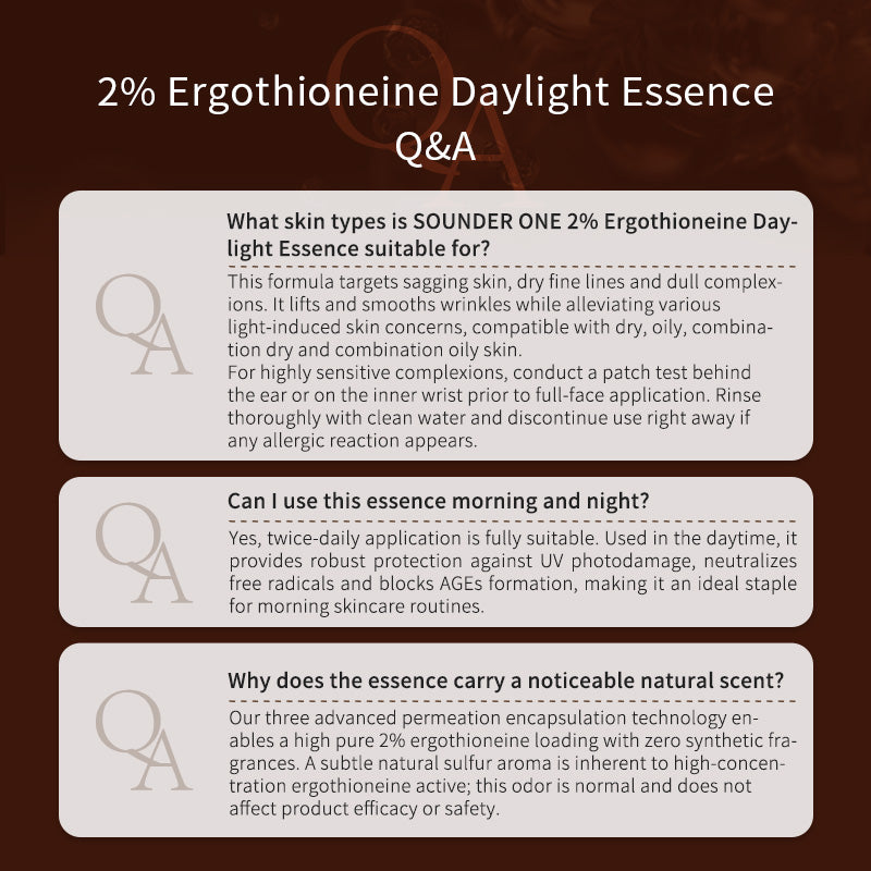 2% Ergothioneine Daylight Essence