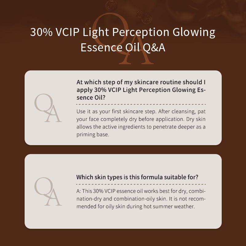 30% VCIP Light Perception Glowing Essence Oil