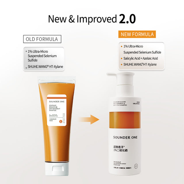 Selenium Sulfide Anti-dandruff & Anti-Itch Shampoo