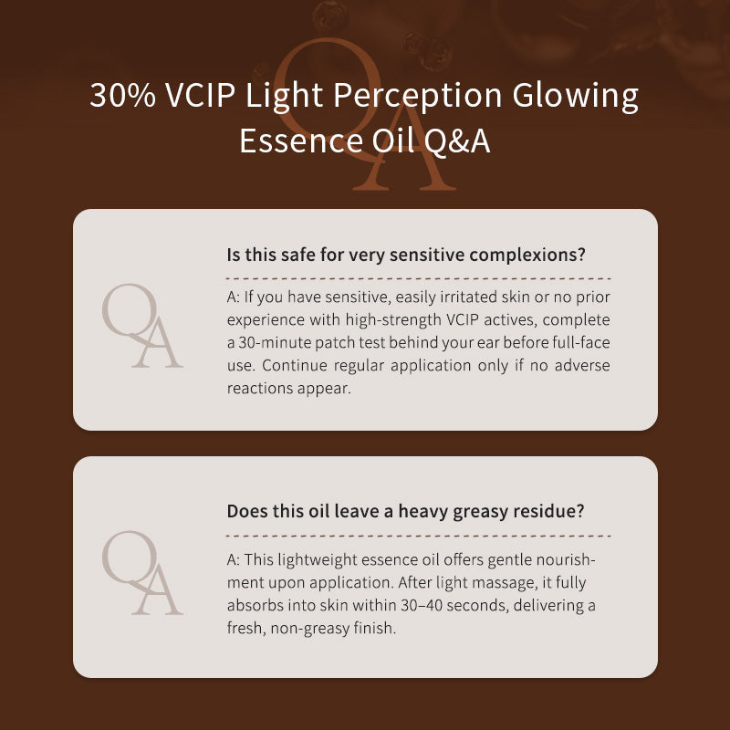 30% VCIP Light Perception Glowing Essence Oil
