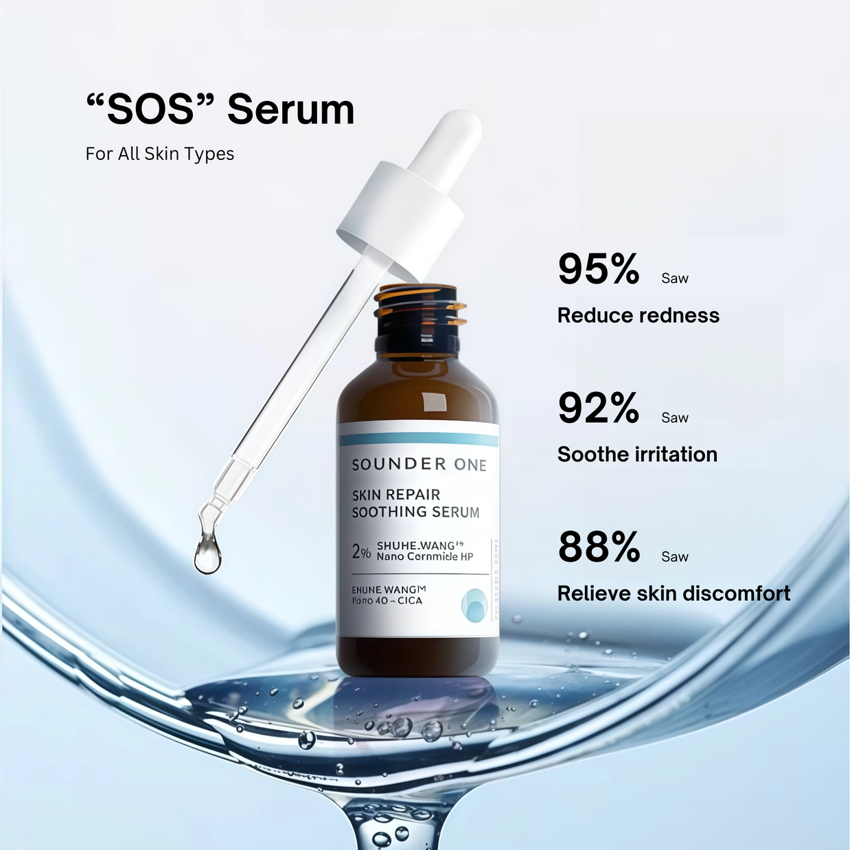 use results of Sounder One Skin Repair Soothing Serum