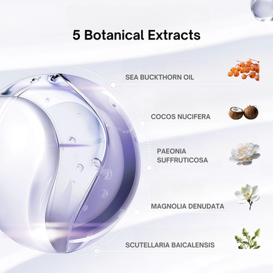 5 botanic extracts of Sounder One Wrinkle Spot Energy Eye Cream 