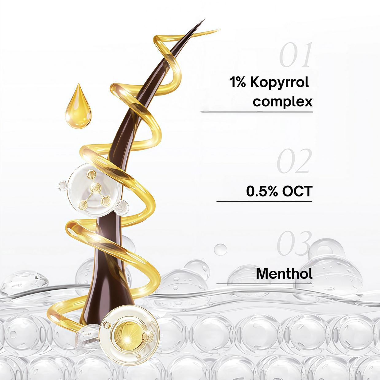 key ingredients of Sounder One Oil Control & Refreshing Shampoo 
