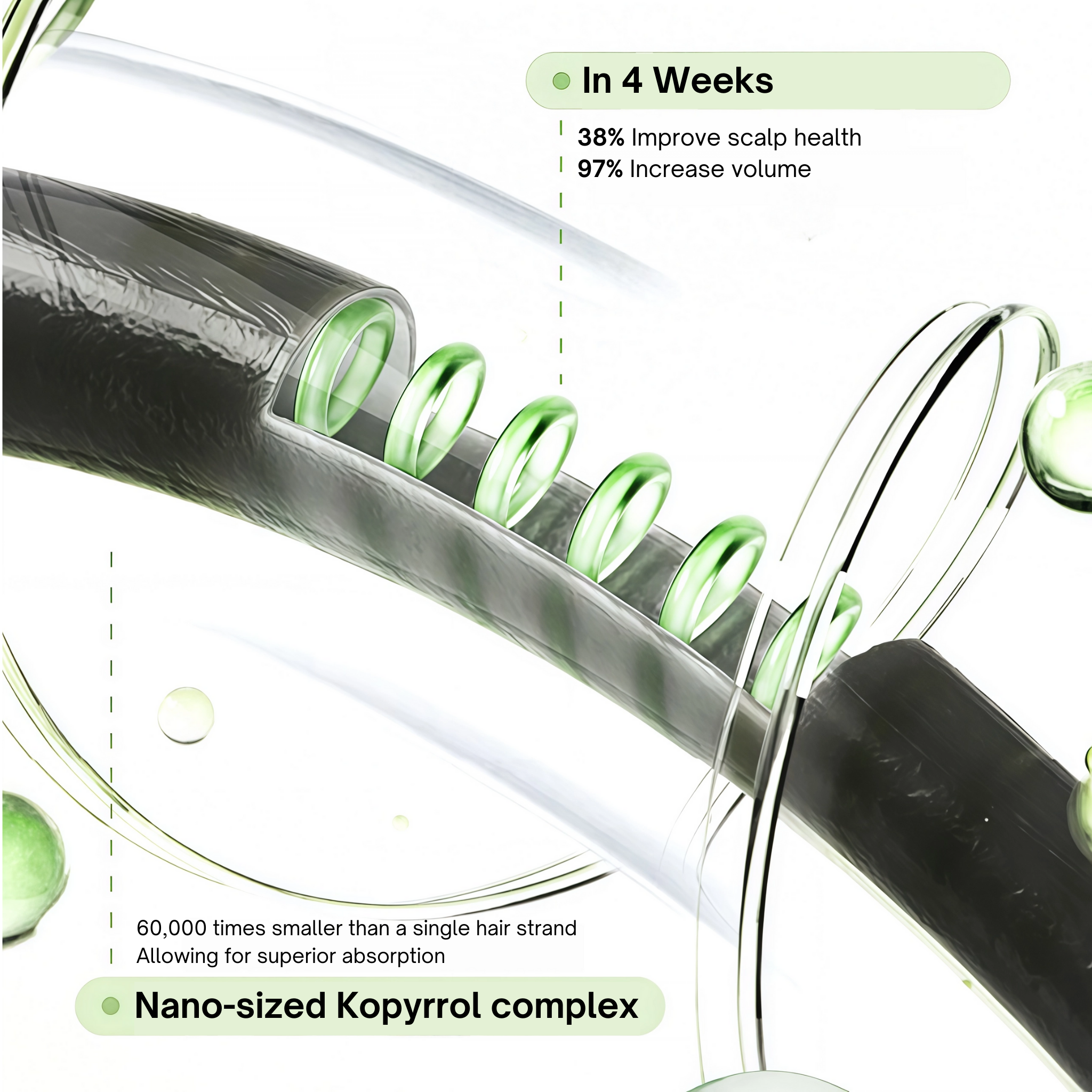 4-week use results of Sounder One Oil Control & Refreshing Shampoo 